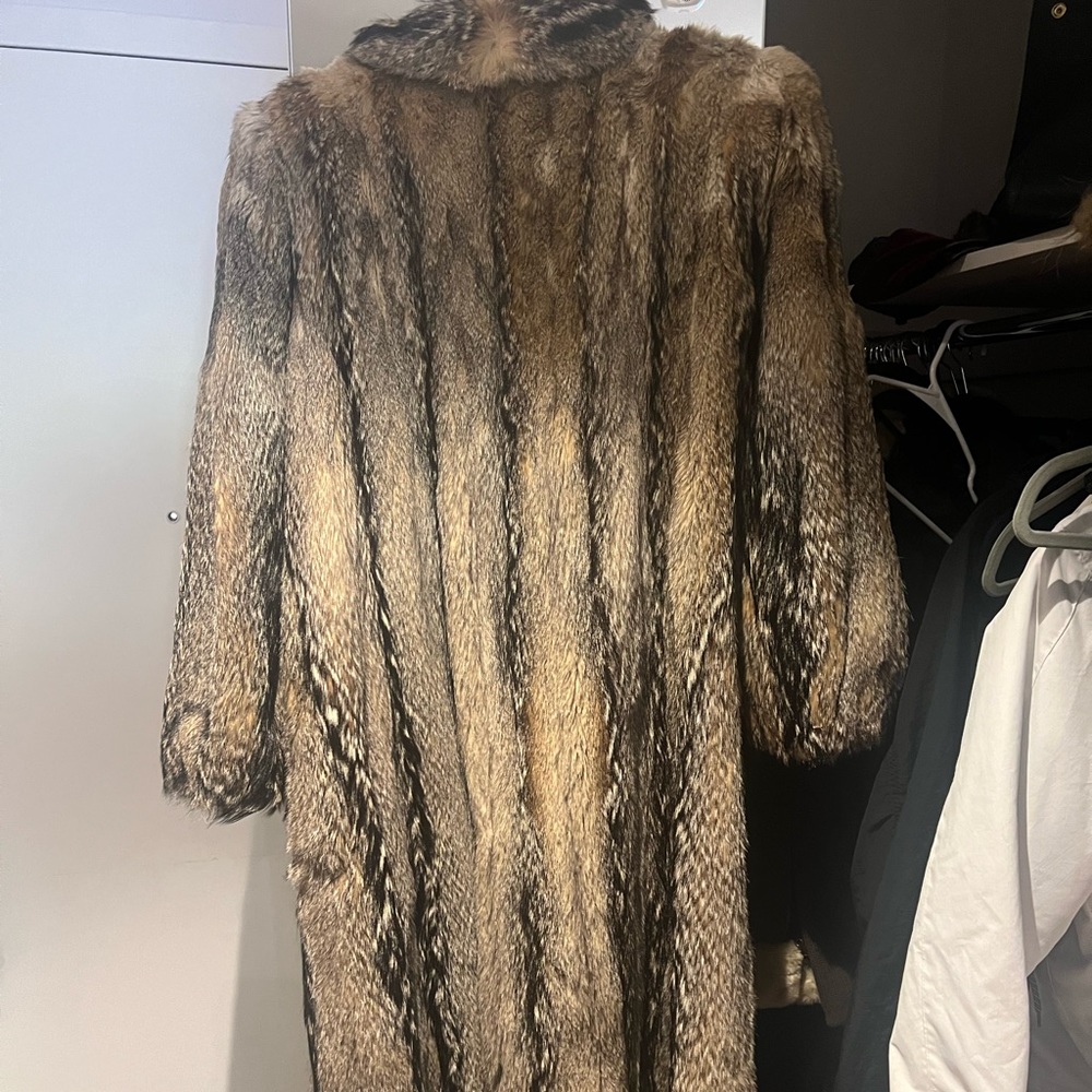 Fox Vintage YSL fur coat